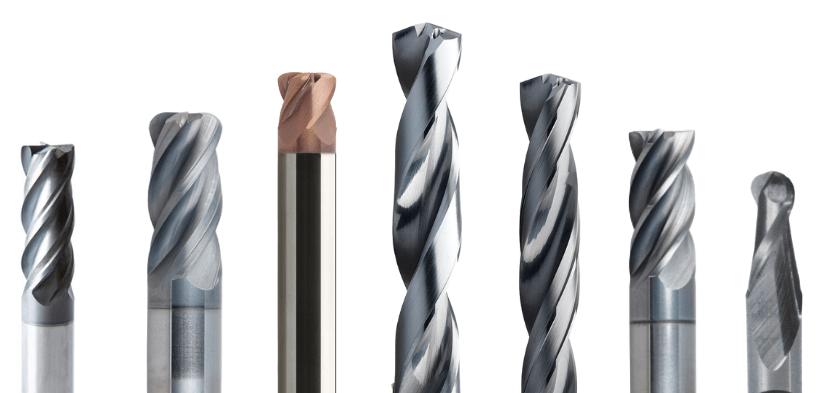 Variety of carbide tools